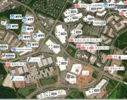 Data Center Map