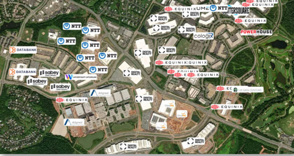 Data Center Map